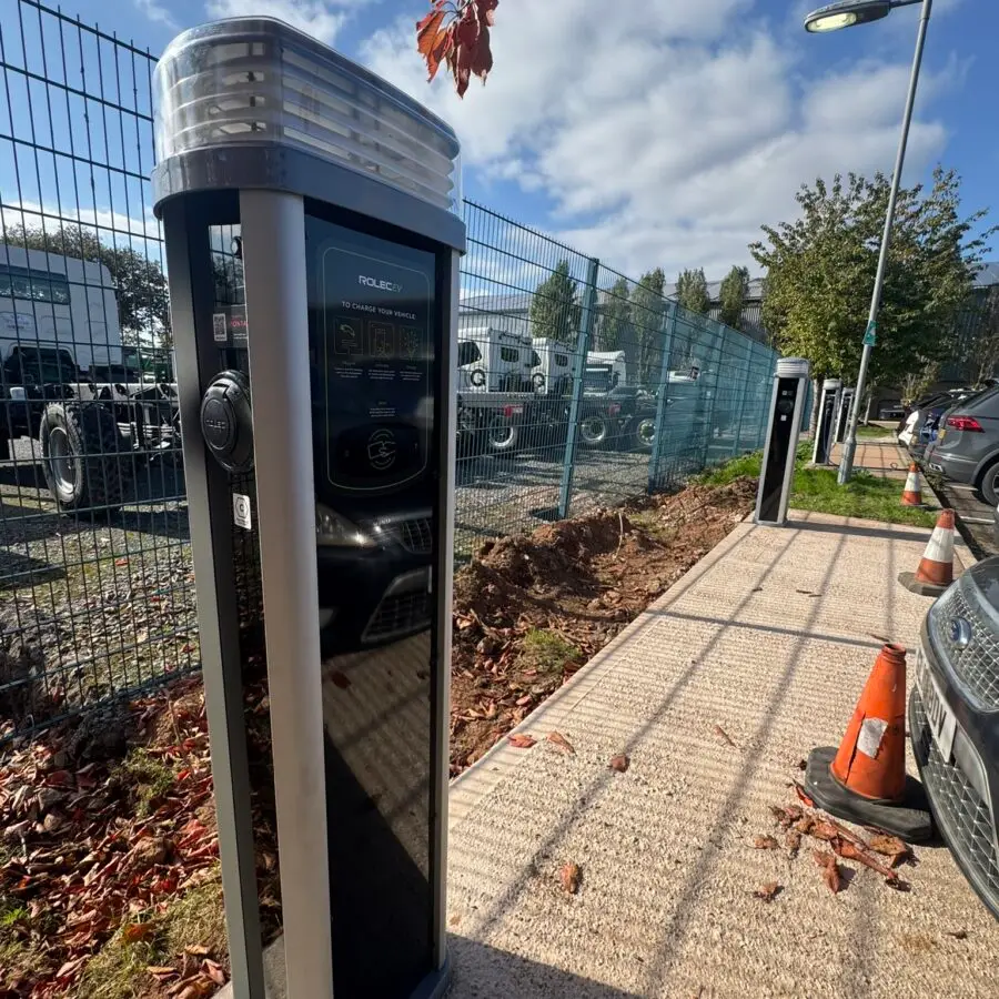 Commercial EV Charger Installation