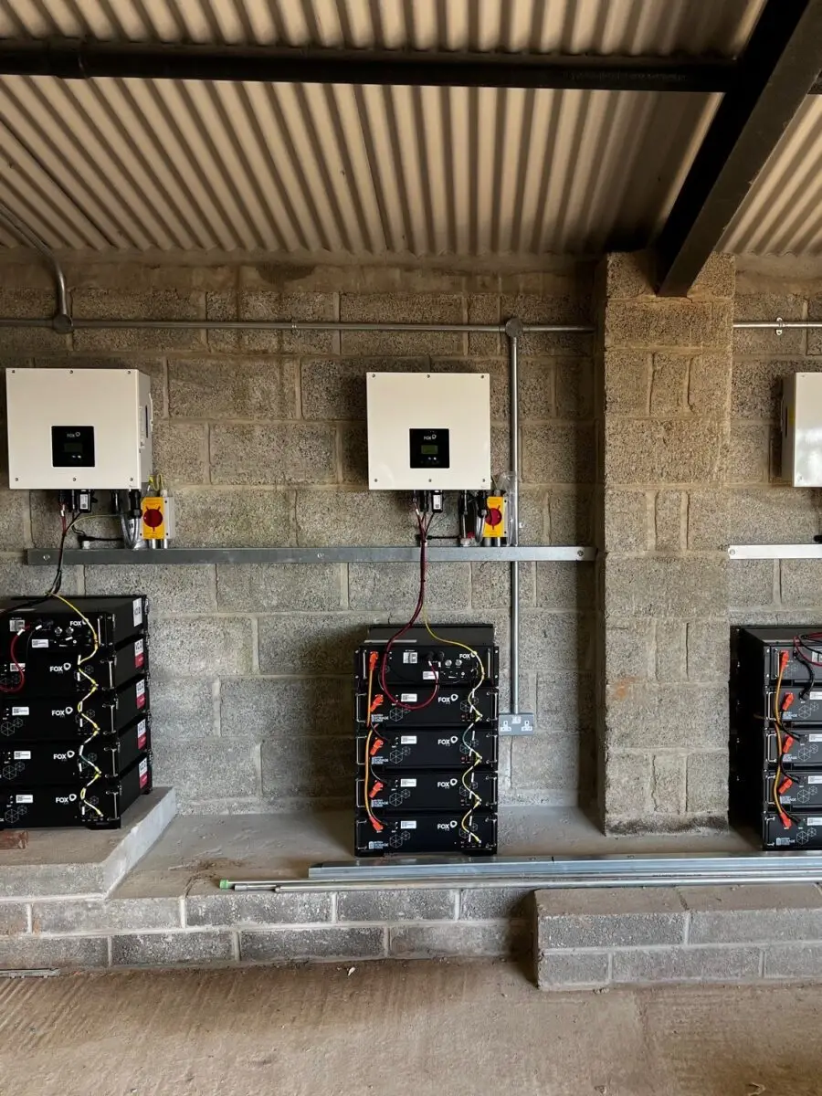 battery storage installation Devon
